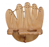 Baseball Equipment Rack-(glove shaped)