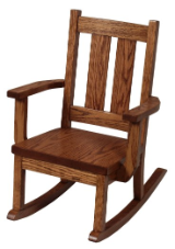 Child's Rocker - Aspen Delta, 2 - Slat Child's Rocker - Aspen Delta, 2 - Slat