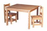Child's Chair, Square Child's Chair, Square