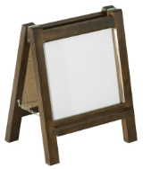 Easel, Mini Dry Erase/Chalkboard - Combo Easel, Mini Dry Erase/Chalkboard - Combo