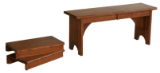 Extension Bench, Plain Extension Bench, Plain