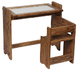 Child's Folding Desk w/ flip Chalk Board & Dry Erase Board Child's Folding Desk w/ flip Chalk Board & Dry Erase Board