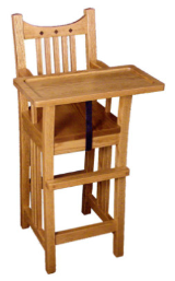 Child's Highchair, Royal Mission