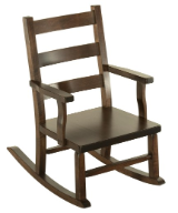 Child's Rocker, Ladder Back Child's Rocker, Ladder Back