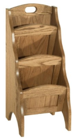 Magazine Rack, 3 Tier / Mission Magazine Rack, 3 Tier / Mission