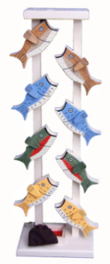 Marble Bird, Fish Flipper Marble Bird, Fish Flipper