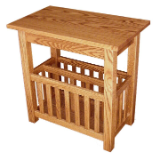 Mission End Table w/Storage under lid Mission End Table w/Storage under lid