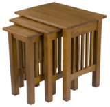 Nesting Tables Set (3) /  Mission Nesting Tables Set (3) /  Mission