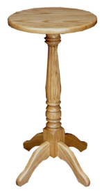 Plant Stand / Fluted Plant Stand / Fluted