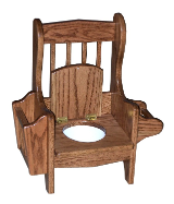 Wooden Potty Training Chairs - Mission