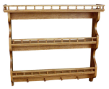 Wooden Shelf 3-tier,w/Pegs Wooden Shelf 3-tier,w/Pegs