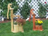 Pump w/ Bucket Planter Pump w/ Bucket Planter