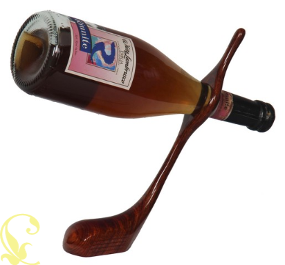 Wooden Golf Club, Wine Bottle Holder