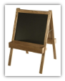 Easel, Child's Chalkboard - Dry Erase Board / Combo