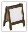 Easel, Mini Dry Erase/Chalkboard - Combo