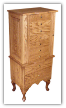 Jewelry Armoire - Queen Anne