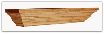 Wood Mantle Shelf