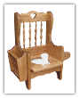 Wood Potty Training Chair w/ Spindles