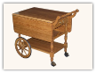 Wooden Tea Cart/Utility Cart