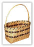 Wicker Basket - Flower Basket