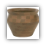 wood bowl - vase - oak