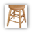 bar stool - mini oak bar stool - mini oak