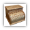 bread box - rool top w/drawer - oak