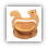 basket - w/base - rooster