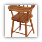 Doll Highchair-(Spindle)