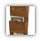 File Holder-Magazine Rack, Wall mount, 4 Pocket,