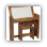 Child's Folding Desk w/ flip Dry Erase Board - 3/4 folded up Child's Folding Desk w/ flip Dry Erase Board - 3/4 folded up