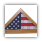 Flag display (Oak) Flag display (Oak)