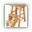 folding step stool - (Oak) folding step stool - (Oak)