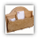 letter holder - triple - plain letter holder - triple - plain