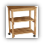 Microwave serving cart w slatted Shelves oak Microwave serving cart w slatted Shelves oak