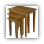 Nesting Tables Set (3) Shaker Leg (1/4 sawn white Oak) Nesting Tables Set (3) Shaker Leg (1/4 sawn white Oak)