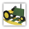 Tractor Rocker painted Green - Seat Height 10 inches Tractor Rocker painted Green - Seat Height 10 inches