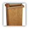 wastebasket-tilt-top - large (oak) wastebasket-tilt-top - large (oak)