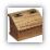 recipe box - oak recipe box - oak
