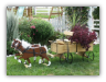 Wooden Wagon Planters
